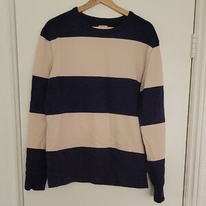 Merona Striped Sweatshirt